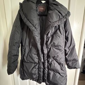 Cole Haan Women's Black Puffer Coat